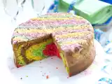 Ricetta Torta soffice arcobaleno