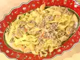 Ricetta Tagliatelle con ragù di maiale in bianco