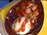 Ricetta Braciole e polpette con riso basmati