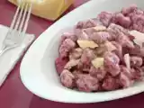 Ricetta Gnocchi di barbabietola aromatizzati