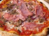 Ricetta Pizza al prosciutto e funghi