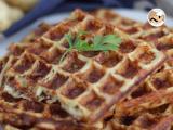 Ricetta Waffle di patate con bacon e formaggio