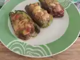 Ricetta Peperoni ripieni macinato scamorza