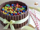 Ricetta Torta kitkat ed m&m's