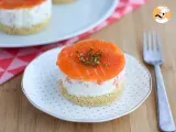 Mini cheesecake salata al salmone