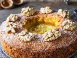 Ricetta Ciambellone di noci e nocciole