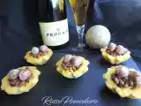 Ricetta Cestini di polenta con lenticchie e pepite di salsiccia