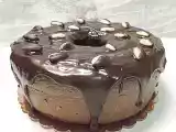Ricetta Chiffon cake al cacao e mandorle (primo compliblog)