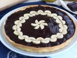 Ricetta Crostata con cioccolato e banane