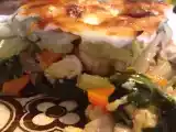 Ricetta Straccetti di tacchino su letto di bietole al gratin