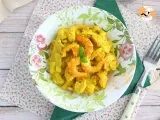 Ricetta Gamberi al curry e latte di cocco