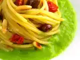 Ricetta Spaghetti alla crema di scarola