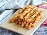 Ricetta Grissini di sfoglia al sesamo