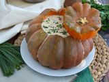 Ricetta Camarão na moranga, la zucca ripiena con crema di gamberi che arriva dal brasile