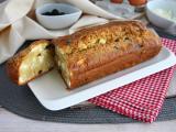 Ricetta Plumcake salato con olive nere e feta