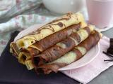 Ricetta Crêpes marmorizzate (vaniglia e cioccolato)