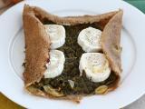 Ricetta Galette spinaci e caprino