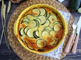 Ricetta Clafoutis di zucchine e formaggio caprino