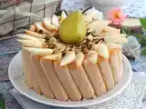 Ricetta Charlotte alle pere con lamelle di mandorle tostate