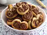 Ricetta Ventagli di sfoglia al cioccolato