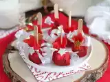 Ricetta Cioccolata calda su stecco: cioccolato fondente + marshmallow