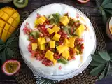 Ricetta Pavlova ai frutti esotici