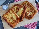 Ricetta French toast con burro di arachidi e confettura di frutti rossi