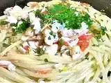 Ricetta Spaghetti con filetti di orata e pomodorini