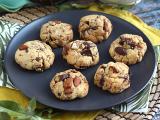 Ricetta Cookies al cioccolato, mandorle e arachidi