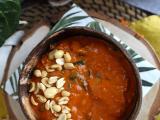 Ricetta Zuppa africana: pomodoro, arachidi e bietole - african peanut soup