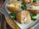 Ricetta Patate ripiene con salmone affumicato e philadelphia