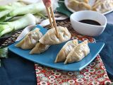 Ricetta Gyoza di pollo con funghi e carote