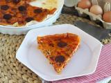 Ricetta Quiche con peperoni e salsiccia