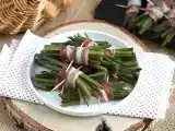 Ricetta Involtini di fagiolini e pancetta affumicata