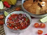 Ricetta Pico de gallo e chips tortillas - aperitivo messicano