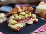 Ricetta Croissant salato stile raclette - idee brunch