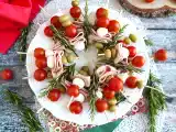 Ricetta Ghirlanda aperitivo per le feste di natale