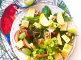 Ricetta Insalata waldorf con mele, uva e noci