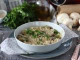 Ricetta Risotto ai funghi champignon con cookeo moulinex