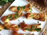 Ricetta Treccine di sfoglia al formaggio