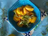 Ricetta Confettura di pesche e rosmarino metodo c. ferber