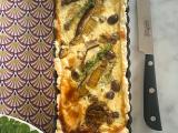 Ricetta Quiche con i funghi porcini e olive