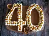 Ricetta Cream tart, la torta a forma di numero con mango e frutto della passione