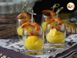 Ricetta Mango e gamberi, l'aperitivo monoporzione che amerete alla follia