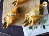 Ricetta Involtini di pasta sfoglia con asparagi e prosciutto