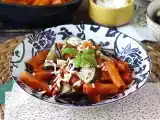 Ricetta Pasta con le melanzane light