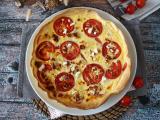 Ricetta Quiche vegetariana con pomodori e feta