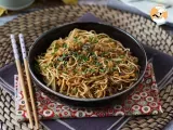 Ricetta Noodles vegetariani con proteine di soia testurizzate