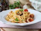 Ricetta Pasta ai frutti di mare surgelati, il primo piatto gustoso e rapidissimo