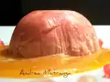 Ricetta Semifreddo di fichi d'india con salsa di cachi e melagrana